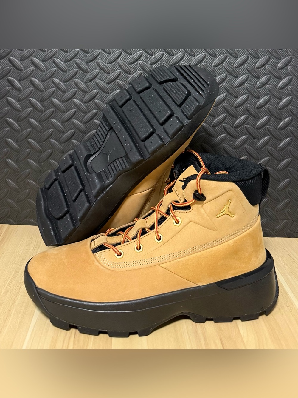 Jordan City Boots Flax Black HV4580-200 Mens Size 9.5